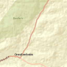 Greußenheim Street Map