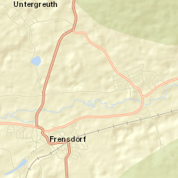 Frensdorf Street Map