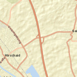Hirschaid Street Map