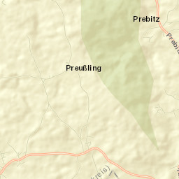 Prebitz Street Map