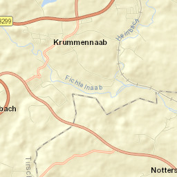 Krummennaab Street Map