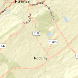 Hořovice Street Map