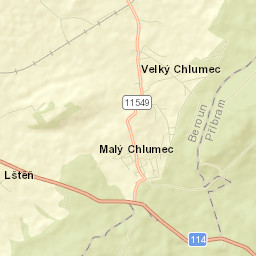 Okres Beroun Street Map