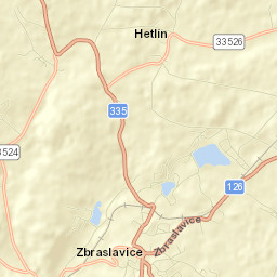 Zbraslavice Street Map