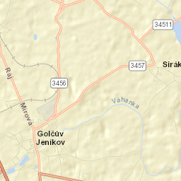 Golčův Jeníkov Street Map