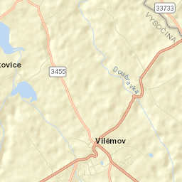 Vilémov Street Map