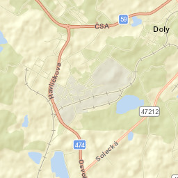 Okres Karviná Street Map