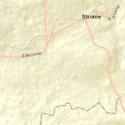 Zakrzów Street Map