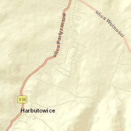 Harbutowice Street Map