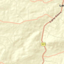 Żegocina Street Map