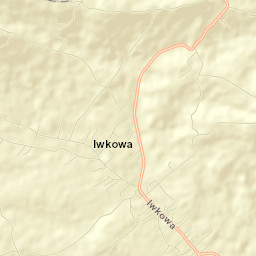 Iwkowa Street Map