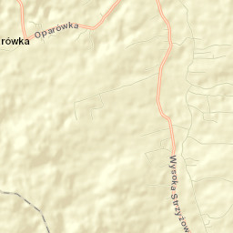Wysoka Strzyżowska Street Map