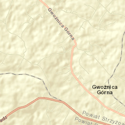 Gwoźnica Górna Street Map