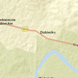 Przedmieście Dubieckie Street Map