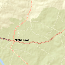 Nienadowa Street Map