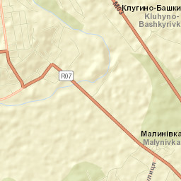 Malynivka Street Map
