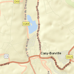 Cany-Barville Street Map