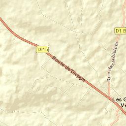 Les Grandes-Ventes Street Map