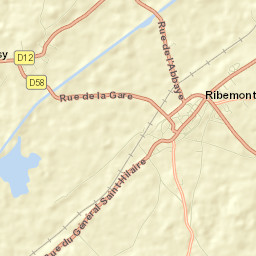 Ribemont Street Map