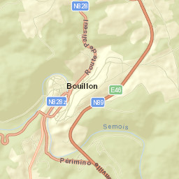 Bouillon Street Map