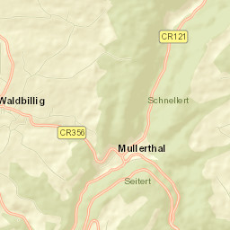 Waldbillig Street Map