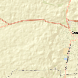 Guntersblum Street Map