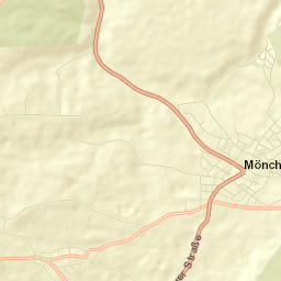 Mönchberg Street Map