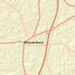 Wiesentheid Street Map