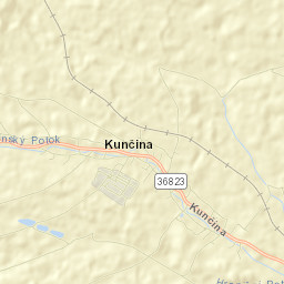 Kunčina Street Map