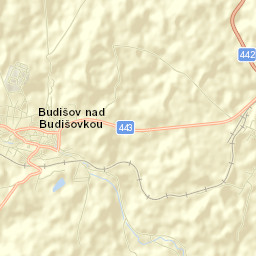 Budišov nad Budišovkou Street Map