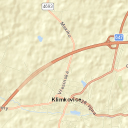 Klimkovice Street Map