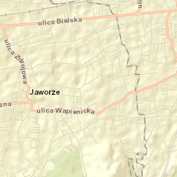 Jaworze Street Map