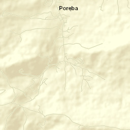 Poręba Street Map
