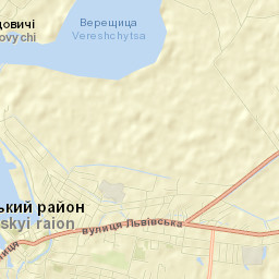Horodok Street Map