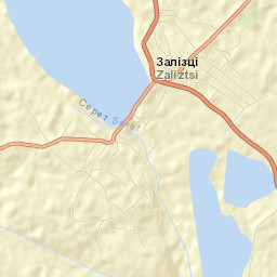 Zaliztsi Street Map