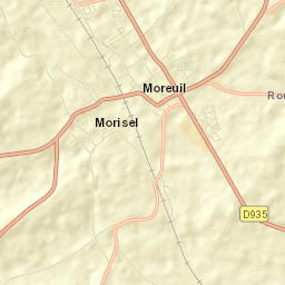 Moreuil Street Map