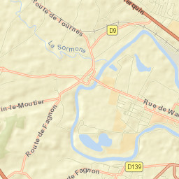 Prix-lès-Mézières Street Map