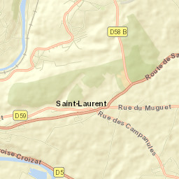 Saint-Laurent Street Map
