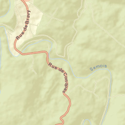Herbeumont Street Map