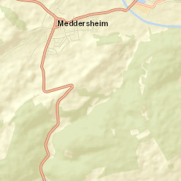 Meddersheim Street Map