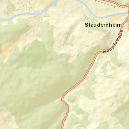 Staudernheim Street Map