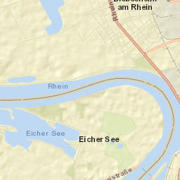 Biebesheim Street Map