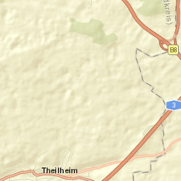 Theilheim Street Map
