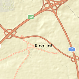 Biebelried Street Map