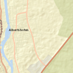 Albertshofen Street Map