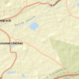 Pommersfelden Street Map
