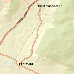 Pretzfeld Street Map