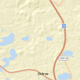 Okres Tachov Street Map