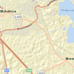 Moravičany Street Map
