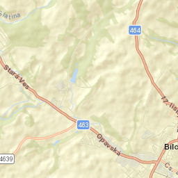 Bílovec Street Map
